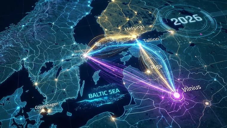 Šiaurės Trikampis: Kaip Lietuva keičia technologijų žemėlapį ir lenkia kaimynus 2026-aisiais