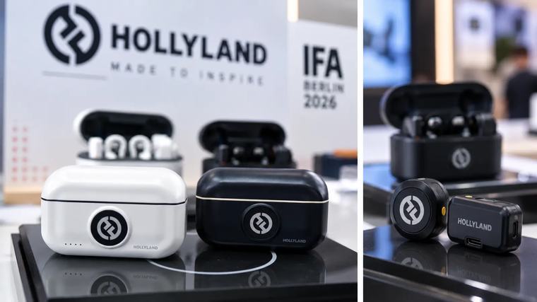 Hollyland LARK M3: keturi mikrofonai sudėtingiems įrašams