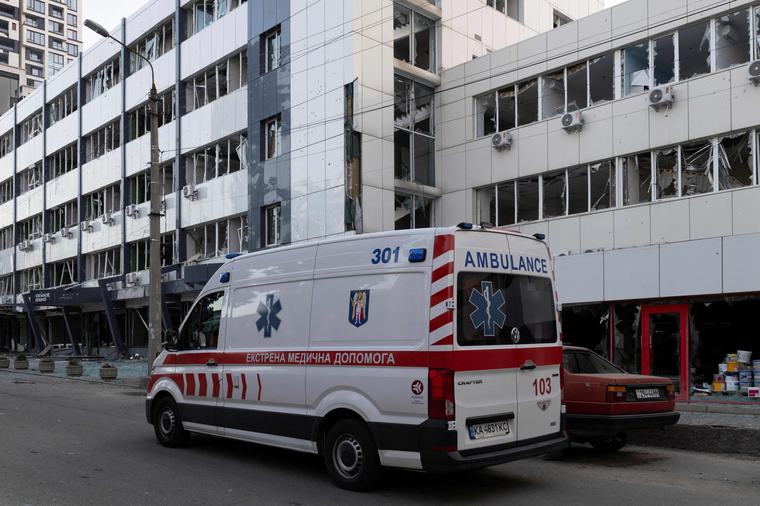 Zelenskis: Rusijos dronas Kyjive smogė SBU būstinei